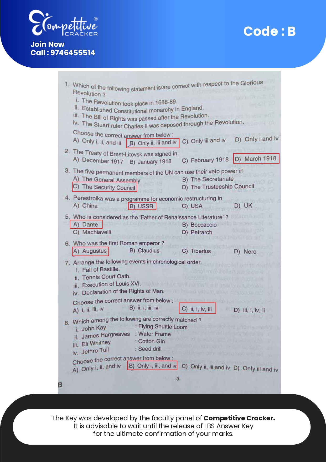 hsst previous year question paper